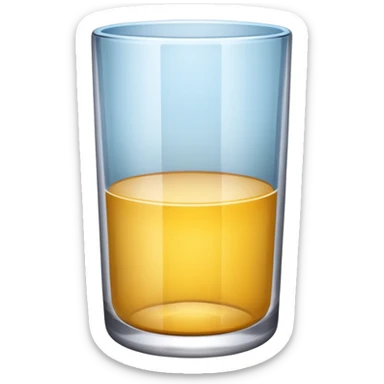 glass tumbler sticker