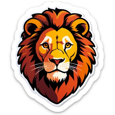 lion sticker