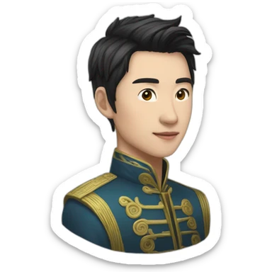 YUAN CHEN ESCUELA SOLO CORAZON sticker