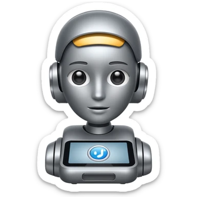 an assistant that combines jarvis from ironman and alfred from batman sticker