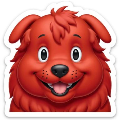 Clifford the Big Dog sticker