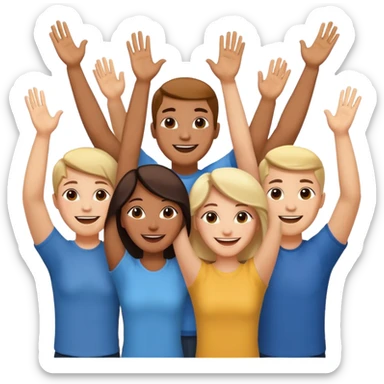 I want an emoji with people making a “horă” sticker