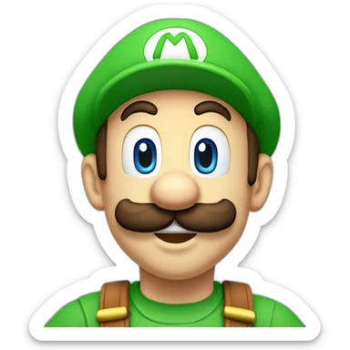 Luigi and-mario sticker