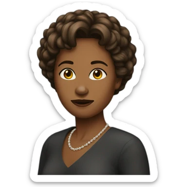 Deborah with affronte sticker