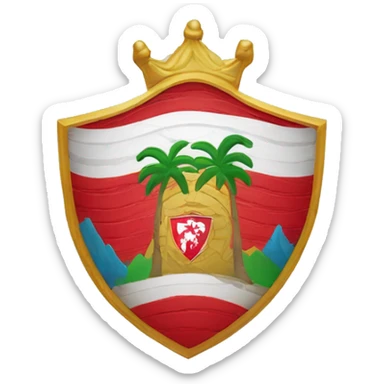 escudo del america de cali sticker