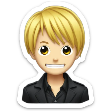 Sanji from One Piece sticker