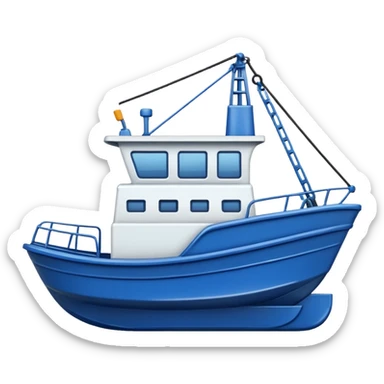 tow boat sticker