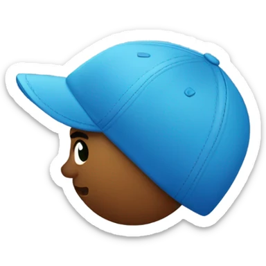 Un baiat care da un kiss in aer cu o inima neagra in timp ce poarta o coroana pe cap sticker