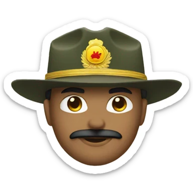 A la orden comandante  sticker