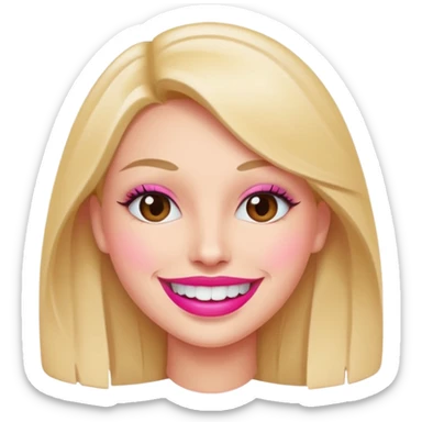 Veneers smile lips sticker