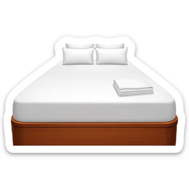 compact bed inside yacht cabin sticker