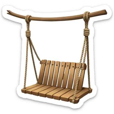 Rope Swing sticker