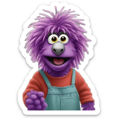 Wembley Fraggle sticker