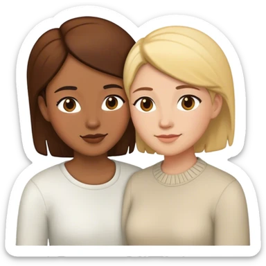 lesbian couple sticker