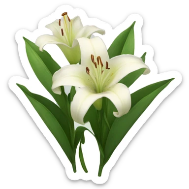 Lilies sticker