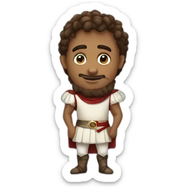 Mercutio, the character from Shakespeare's Romeo and Juliet sticker