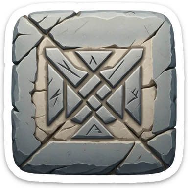 ancient runic symbol sticker