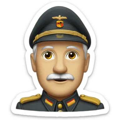 German leader 2nd world war sticker