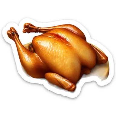 Rotisserie chicken  sticker