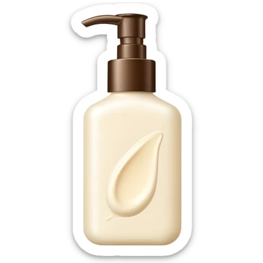 Organic cosmetic sticker