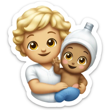 Duffy and baby oil sticker