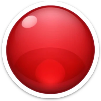 Emoji piedra rubi sin cara sticker