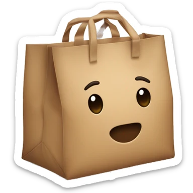 food delivery bag sticker