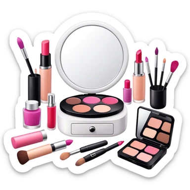 Makeup vanity  sticker