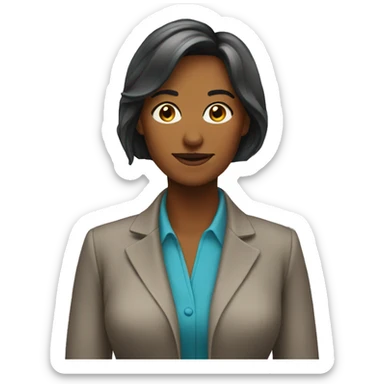 Woman Realtor sticker
