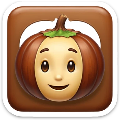 Chestnut sticker