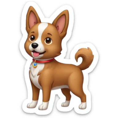 dog shooting fireworks out of his butt sticker