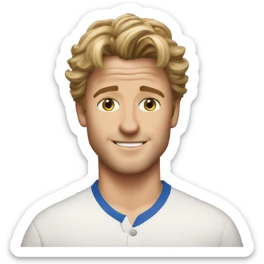 josh Dylan in mamma mia sticker