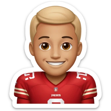 49ers fan sticker