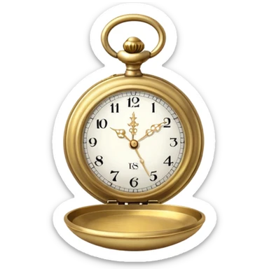 pocket watch sticker