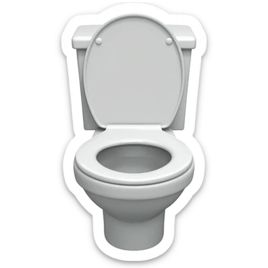Skibidi toilet sticker