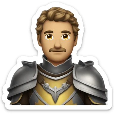 Hallowed knight sticker