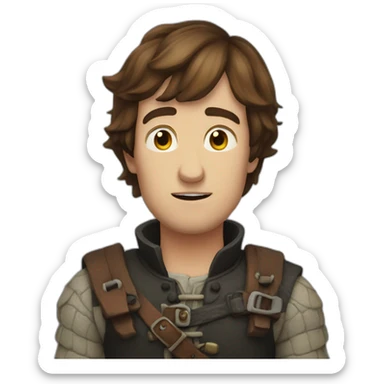 Hiccup Horrendous Haddock sticker