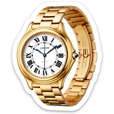 Cartier panther watch  sticker