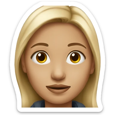 stockholm girl sticker