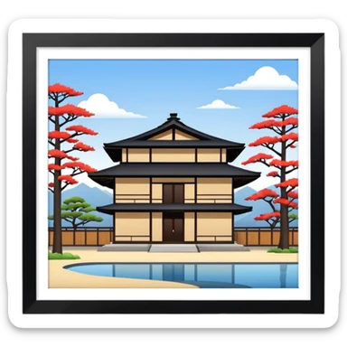 japan house moder sticker