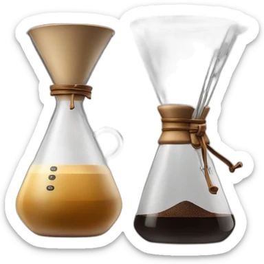 Chemex coffee maker sticker