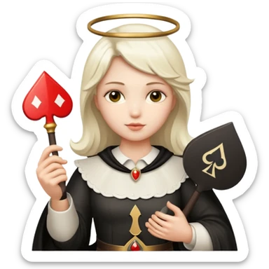 Angels and aces sticker