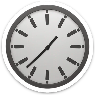 reloj  sticker