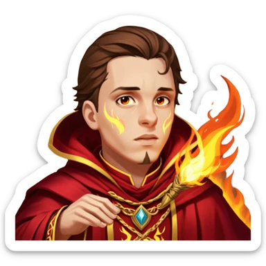 Pyromancer sticker