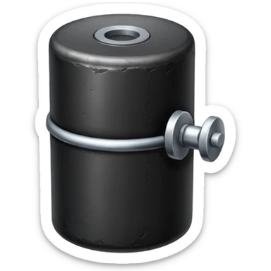 Haltère de muscu sticker