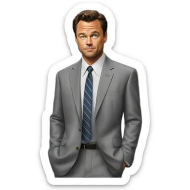 the wolf of wall street sticker