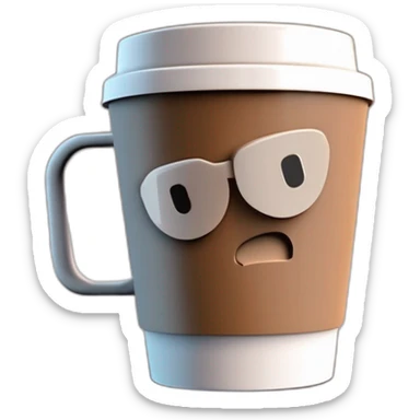 coffee cup who is a software engineer sticker