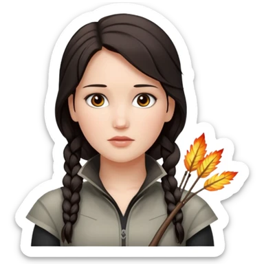 Katniss everdeen  sticker
