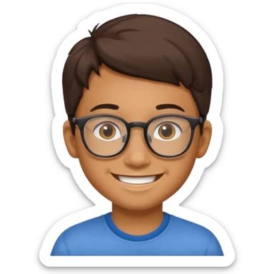 Six seven kid sticker