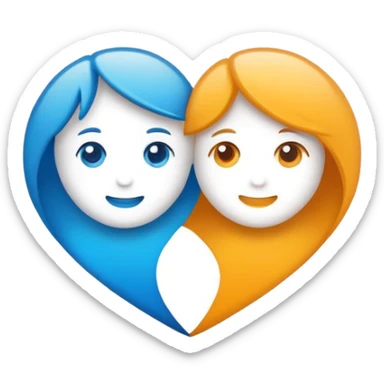 a logo for my web design company named partnersx sticker